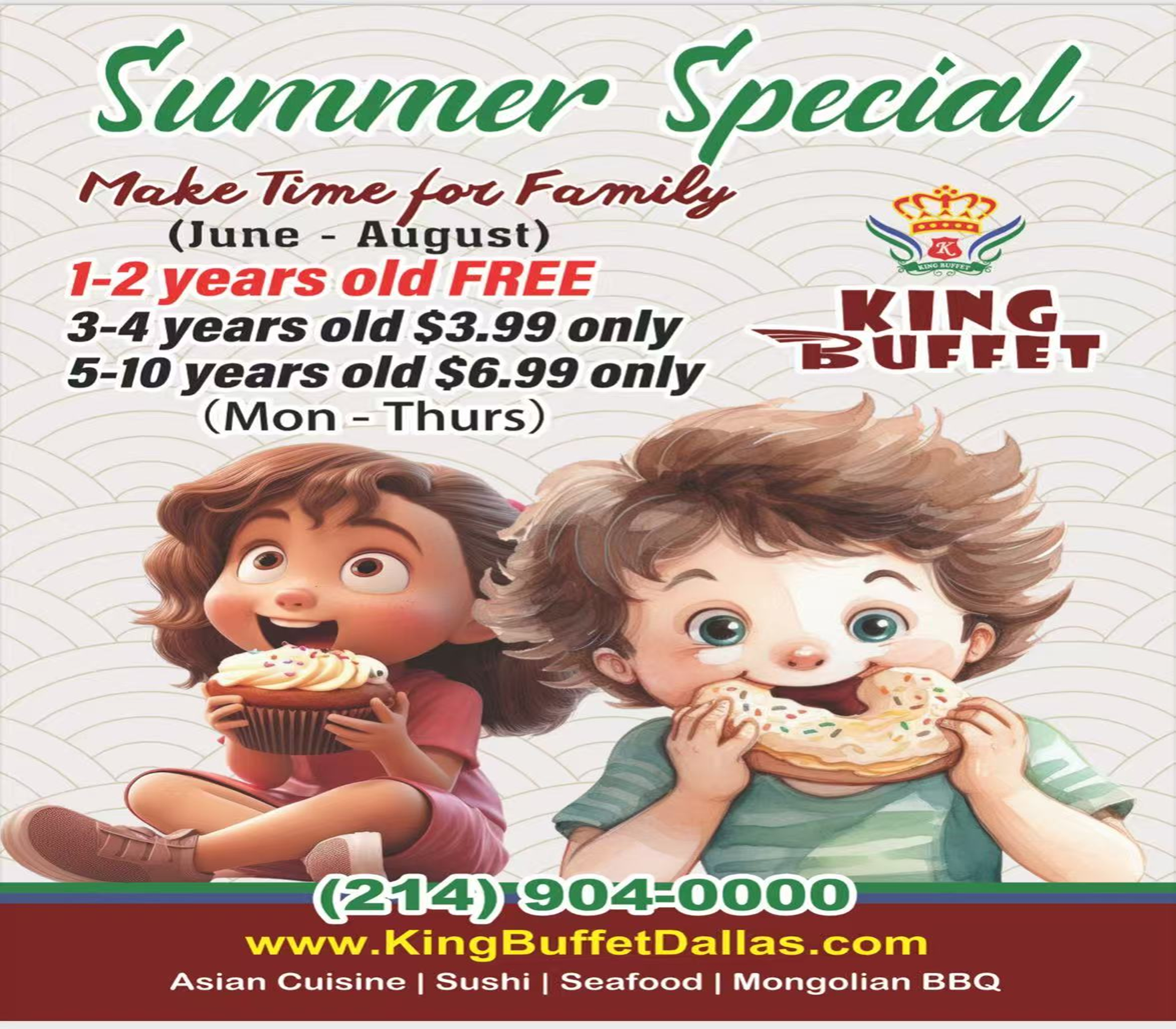 About Us - King Buffet | Dallas